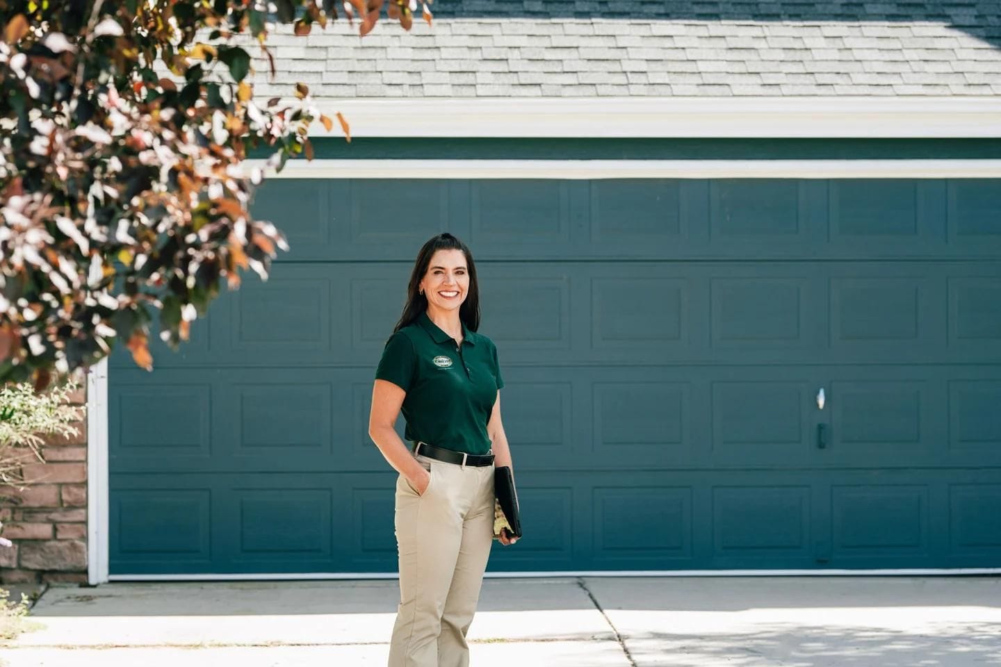 Garage door sales technician